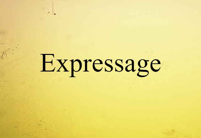 expressage