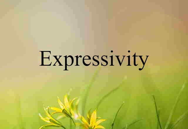 expressivity