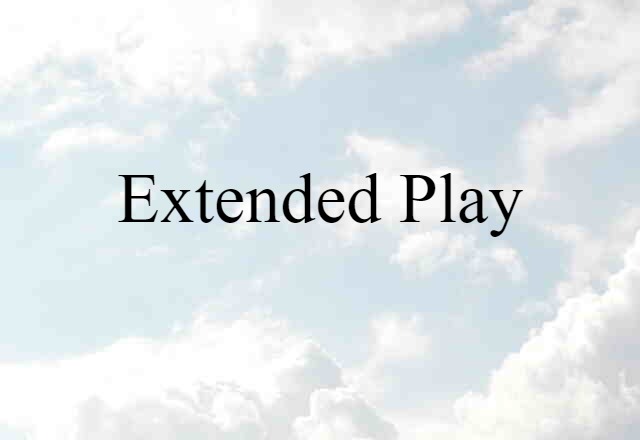 extended-play