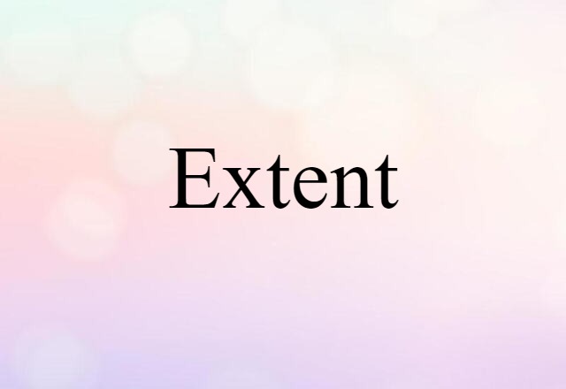 extent