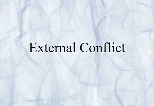 external conflict