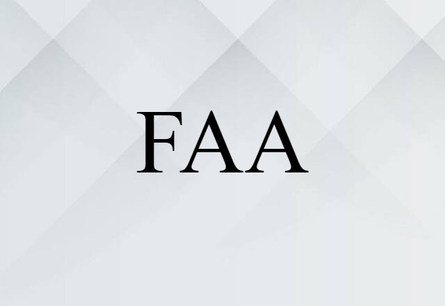 FAA