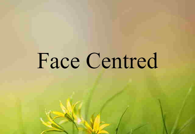 face-centred