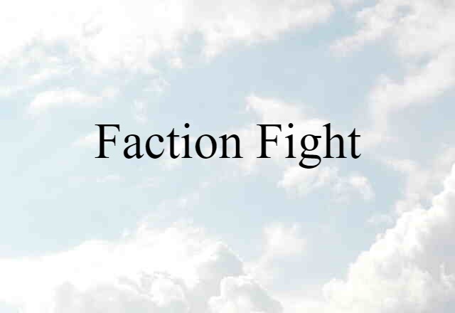 faction fight