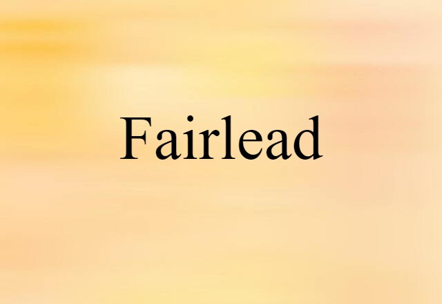 fairlead