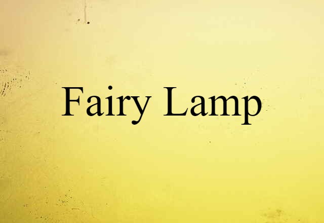 fairy lamp