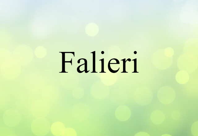 Falieri