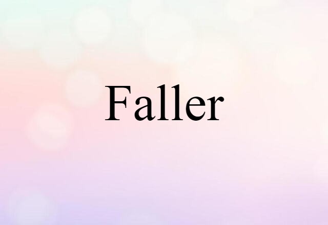 faller