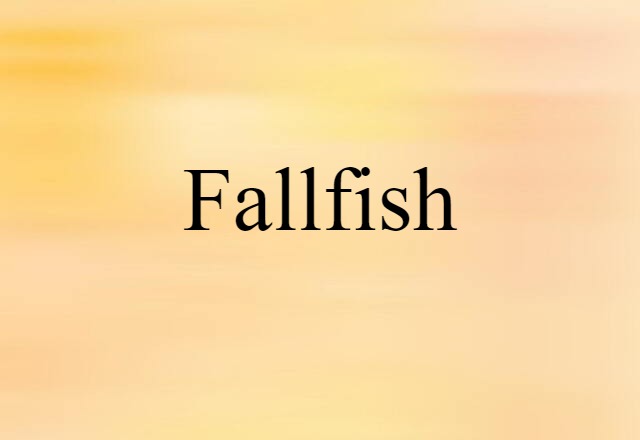 fallfish