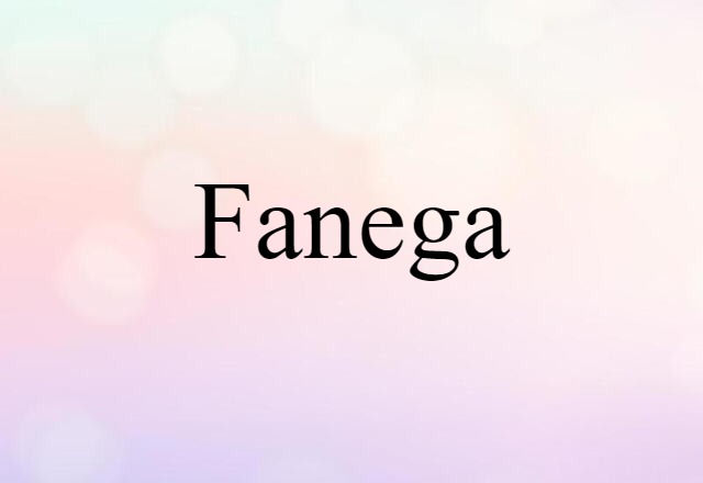 fanega