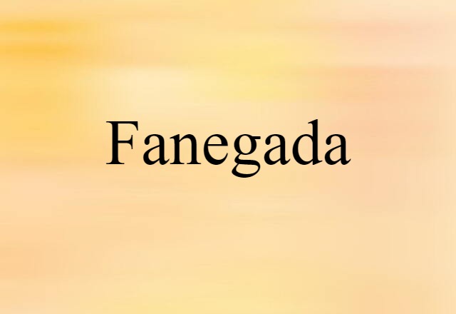 fanegada