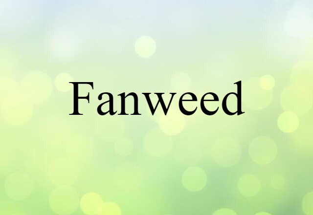 fanweed