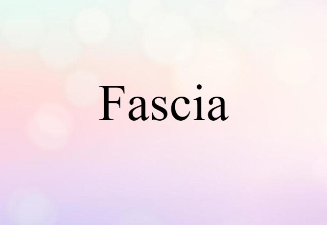 fascia