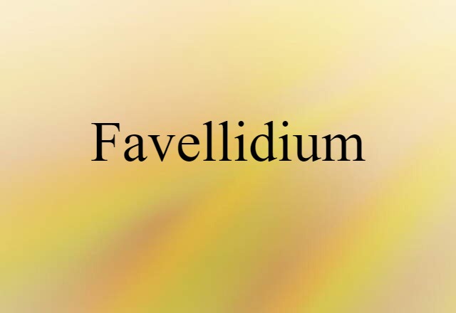 favellidium