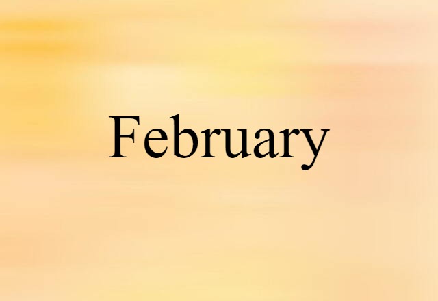 February