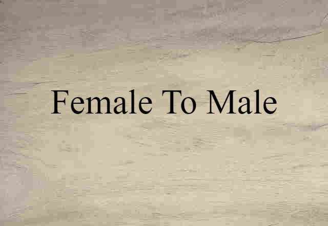 female-to-male