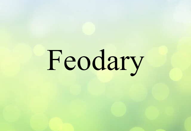 feodary