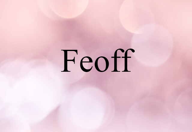 feoff