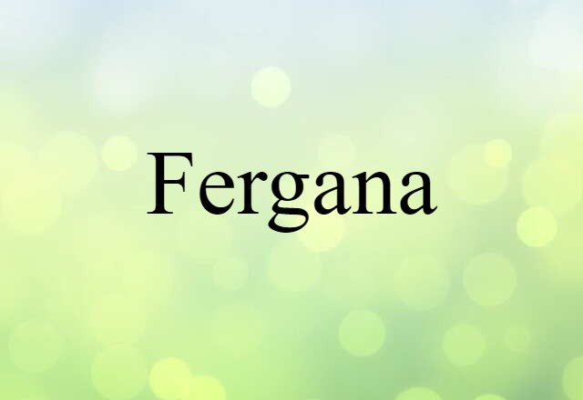 Fergana