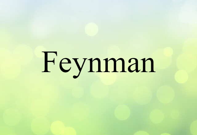 Feynman