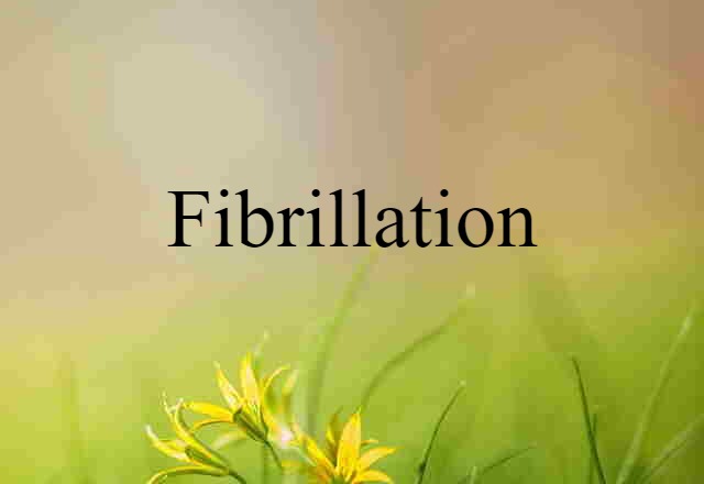 fibrillation