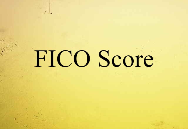 FICO Score