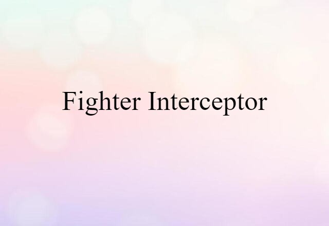 fighter-interceptor