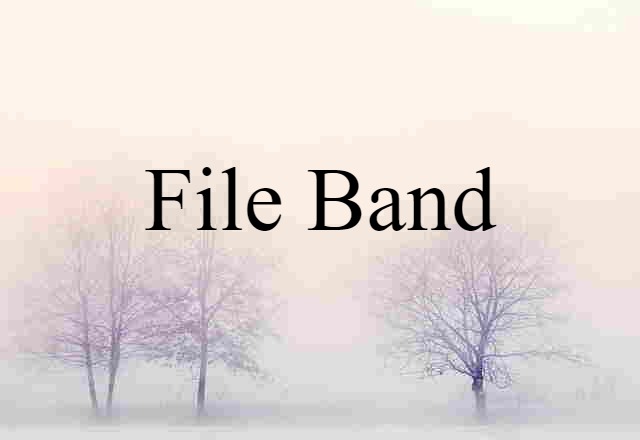 file band