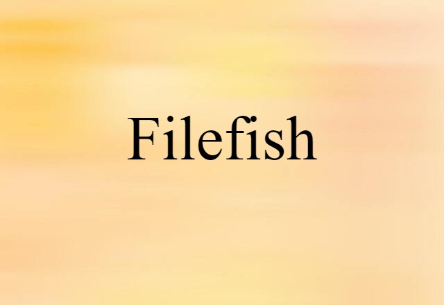 filefish