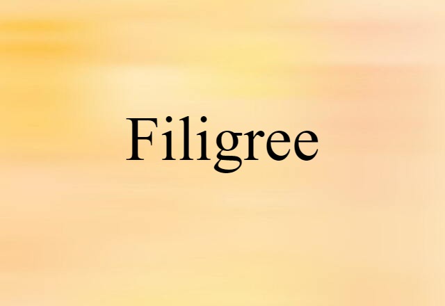 filigree