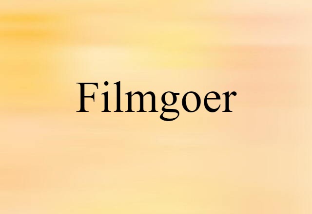 filmgoer