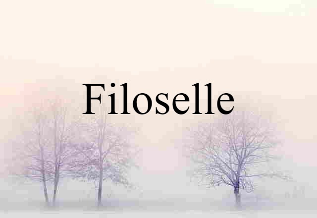 filoselle