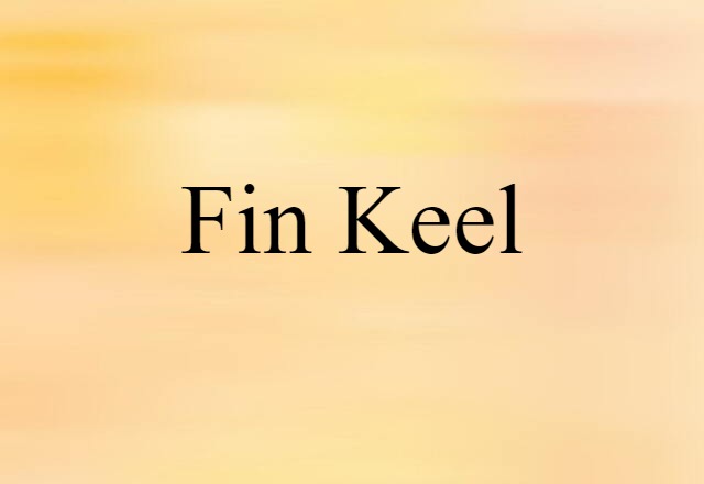 fin keel