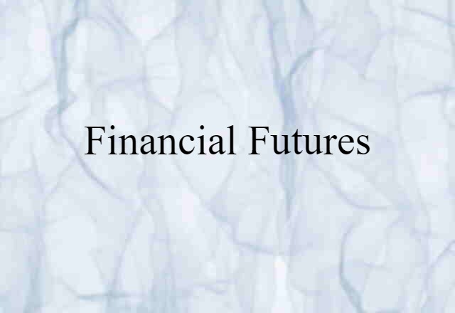 financial futures