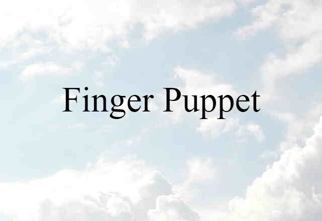 finger puppet