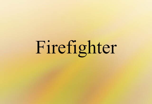 firefighter