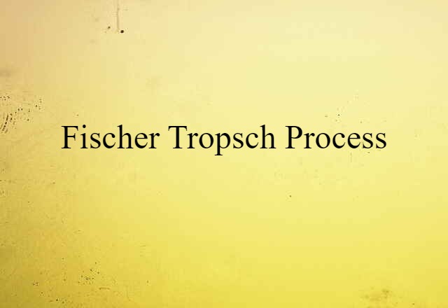 Fischer-Tropsch process