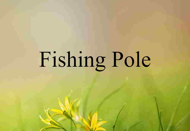 fishing pole