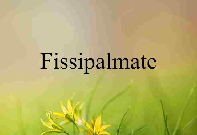 fissipalmate