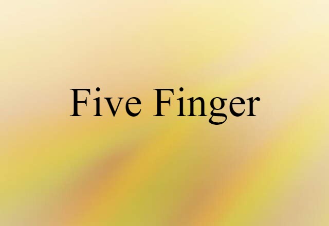 five-finger