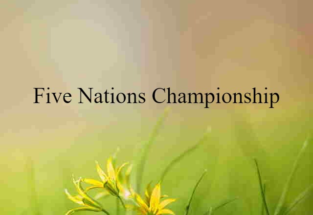 Five Nations Championship