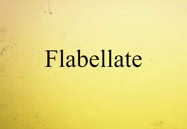 flabellate