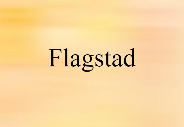 Flagstad