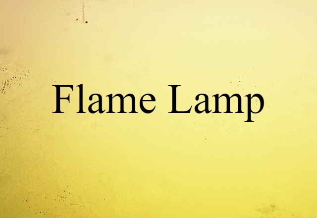 flame lamp