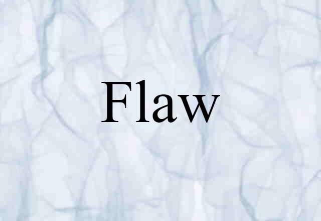 flaw