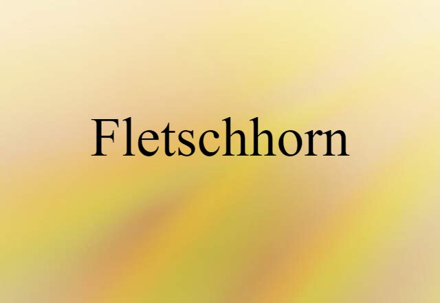 Fletschhorn