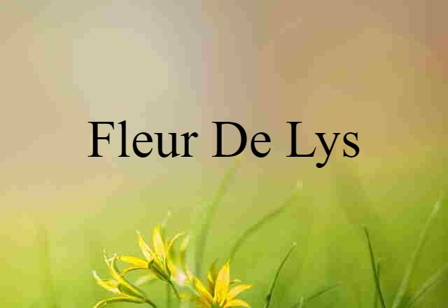 fleur de lys