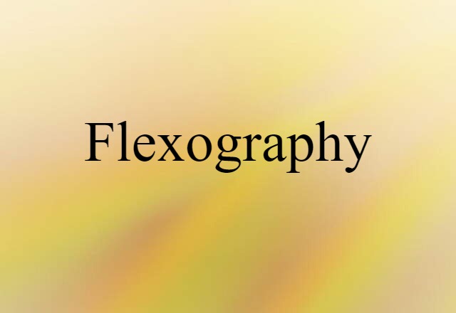 flexography