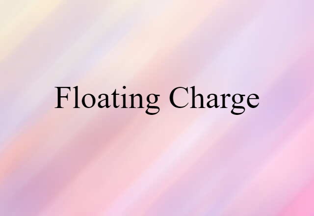 floating charge