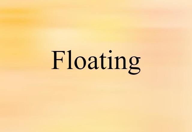 floating